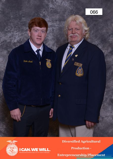 Proficiency National Finalist Haden Arial